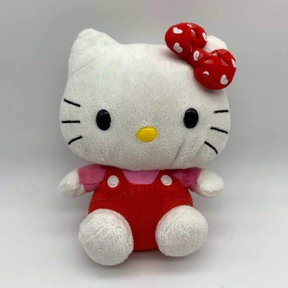 Ty Hello Kitty by Sanrio 2009 Beanie 6" Miniature Collectible Plush - Picture 1 of 9
